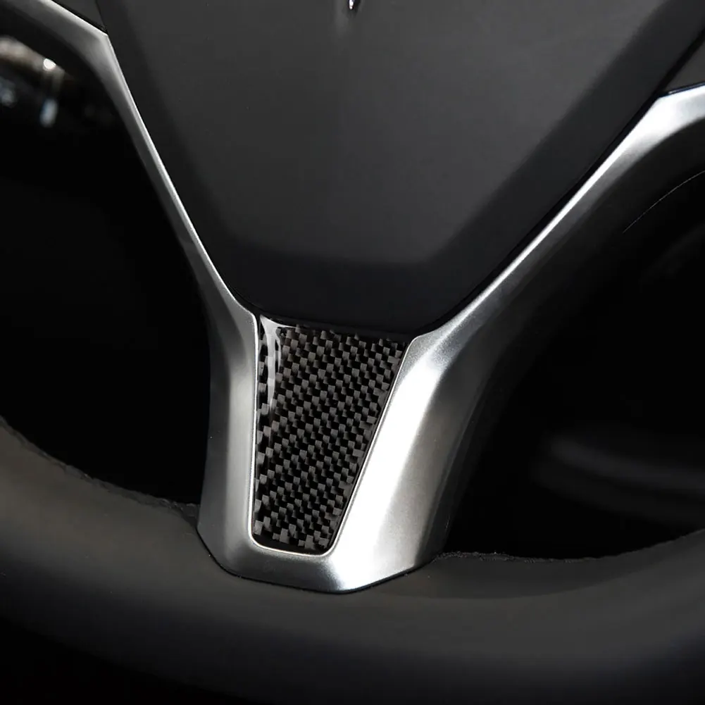 Наклейка из углеродного волокна для интерьера Tesla Model S X|Наклейки салона авто| |