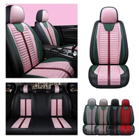 5 seats car seat covers luxury universal cushion for 97 model car full set with pillow all season protection car accessories