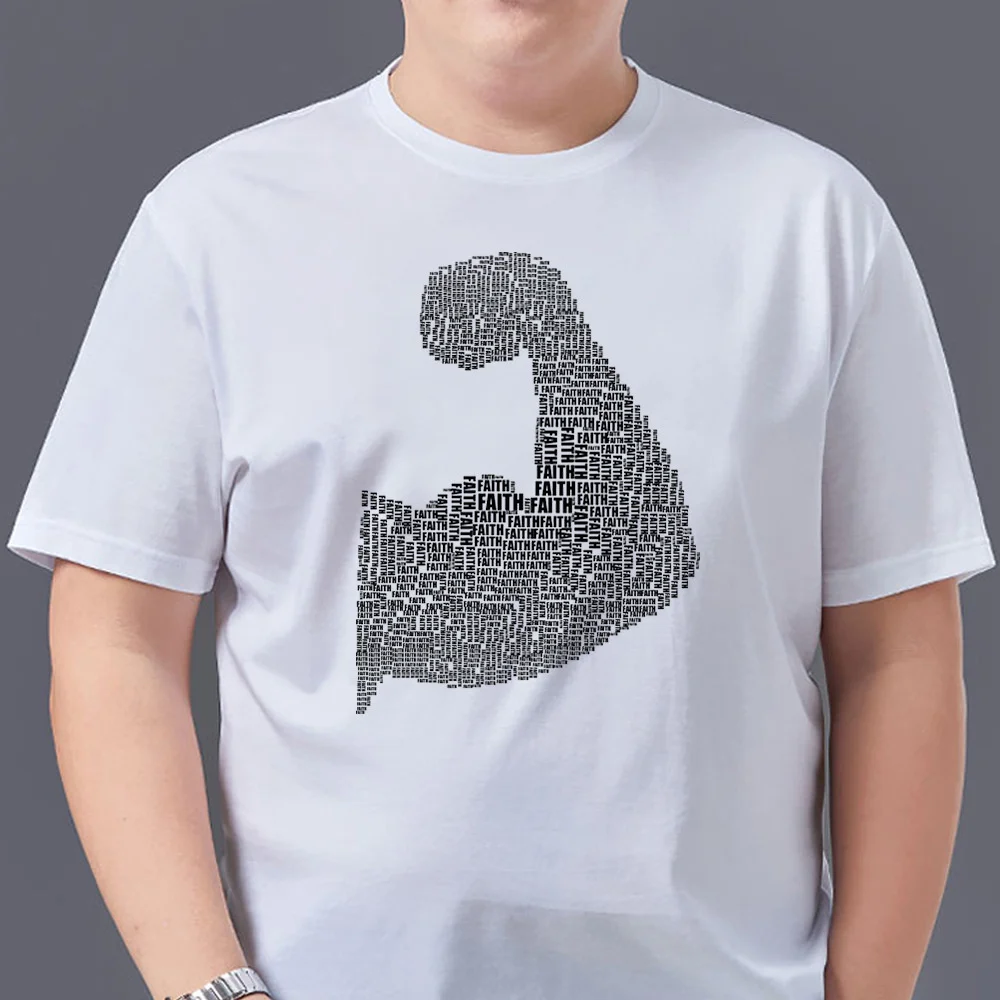 

Футболка мужская из натурального хлопка, большого размера, 4XL 5XL 6XL