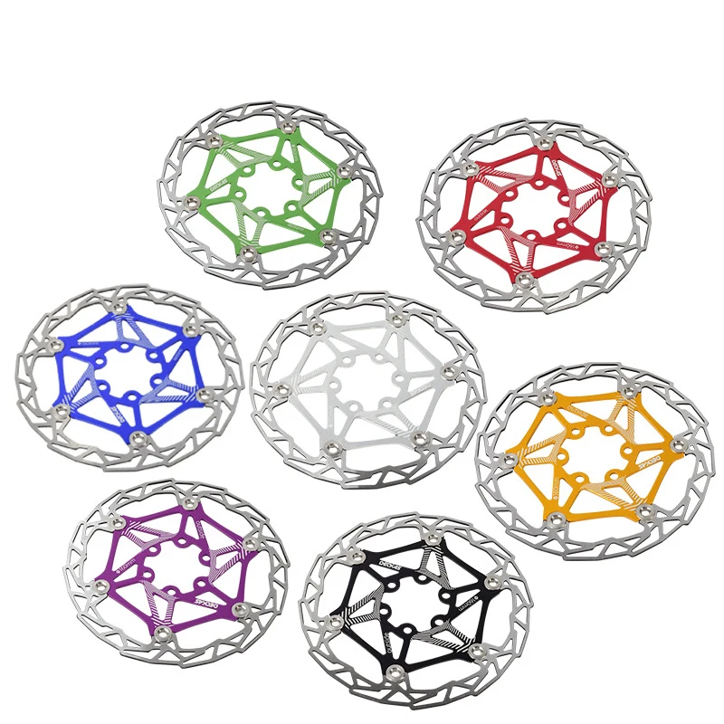 Велосипедные дисковые тормоза deckas велосипедные плавающие диски из алюминиевого