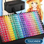 Двусторонние цветные маркеры-грубые маркеры для дизайнов и комиксов, тонкая кисть для набросков, рисования и иллюстрации