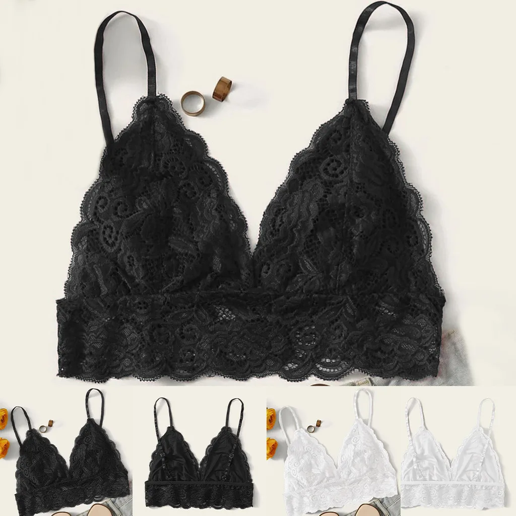 Женский бюстгальтер беспроводной плюс размер жилет укороченный сексуальное