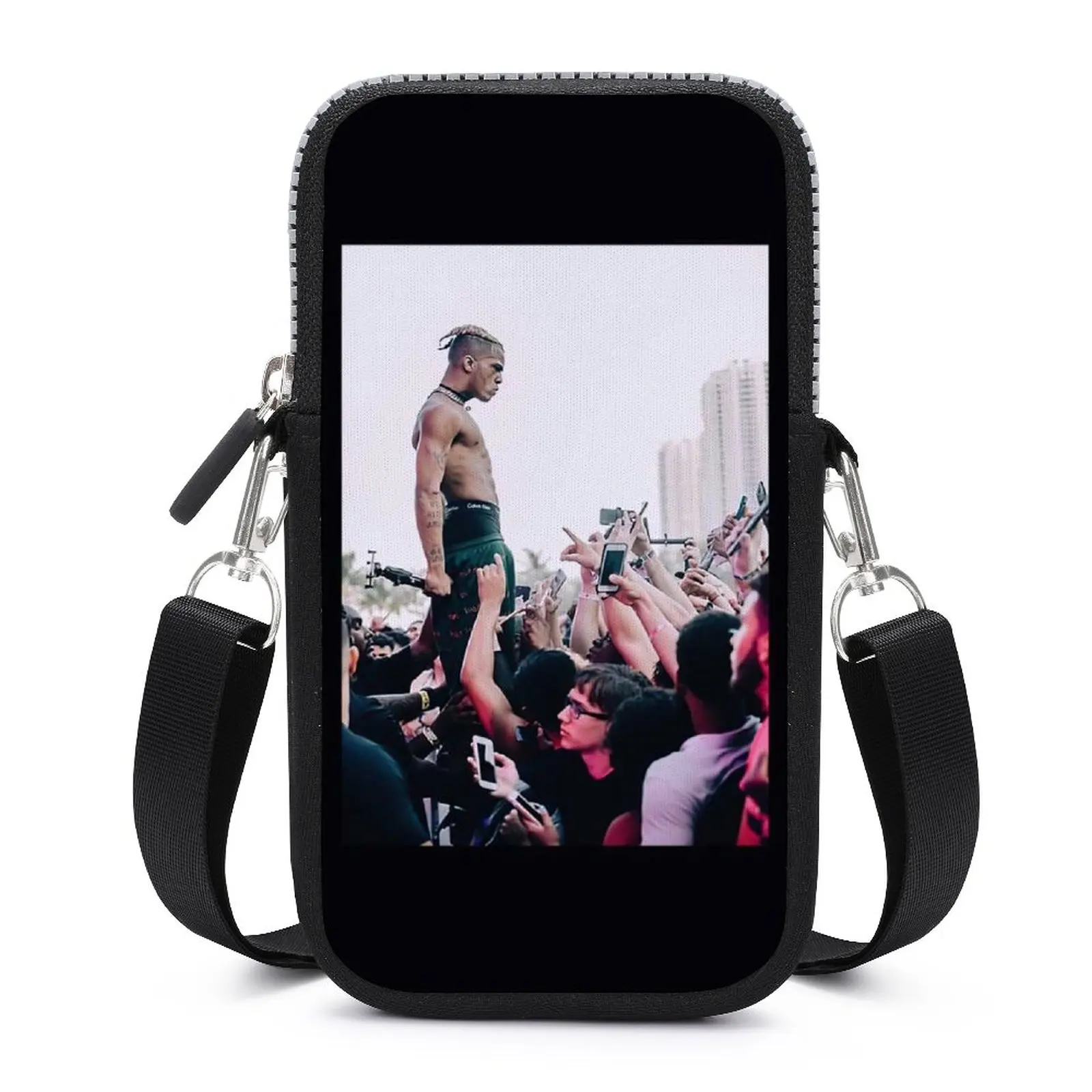 

Сумка через плечо Xxxtentacion, объемная ретро-сумка, Женский кошелек для улицы