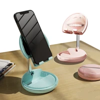 portable phone holder stand table top lifting freely adjusting height lazy cell phone bracket folding mobile phone holder