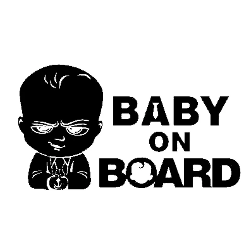 

Мультяшный автомобиль малыш на борту босс милый ребенок винил автомобильные аксессуары Стайлинг автомобиля Наклейка ПВХ 18 см * 10 см Защита ...