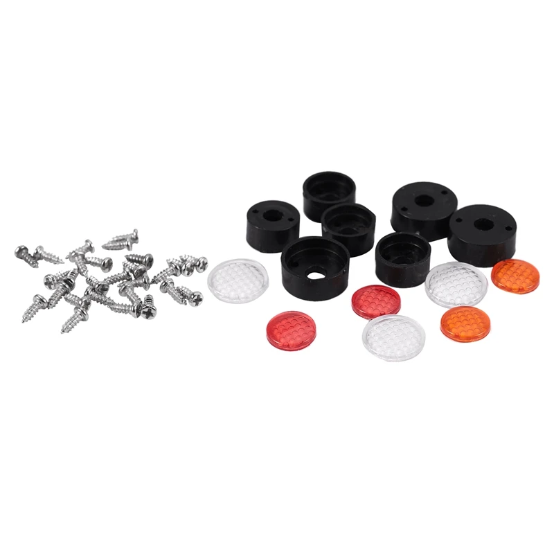 

7Pcs Taillight Light Cover for 1:10 RC Crawler RC Car D90 Body Shell