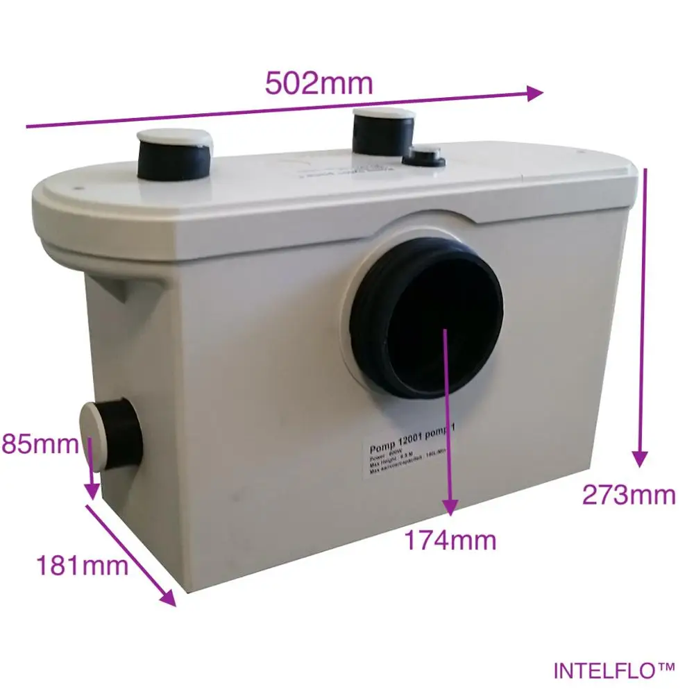 Шлифовальный станок для очистки туалета система слива насоса в ванной|220v|grinder