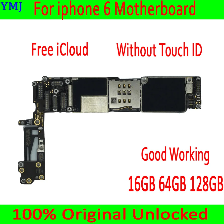 Материнская плата 4 7 дюйма для iphone 6 черная/белая/золотая с/без Touch ID 100% оригинал