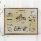 Ортометрические патентные плакаты и принты ортометрии подарки оптические медицинские инструменты схема Художественная Картина на холсте