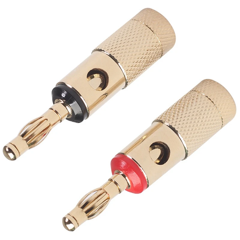 Полностью медный зажим типа банан с банановым штекером разъем 4 мм для