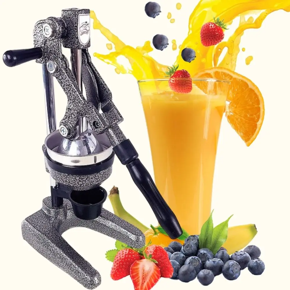 

Stainless steel squeeze citrus fruit juicer orange lemon pomegranate manual hand pressing machine household appliances cup healthy