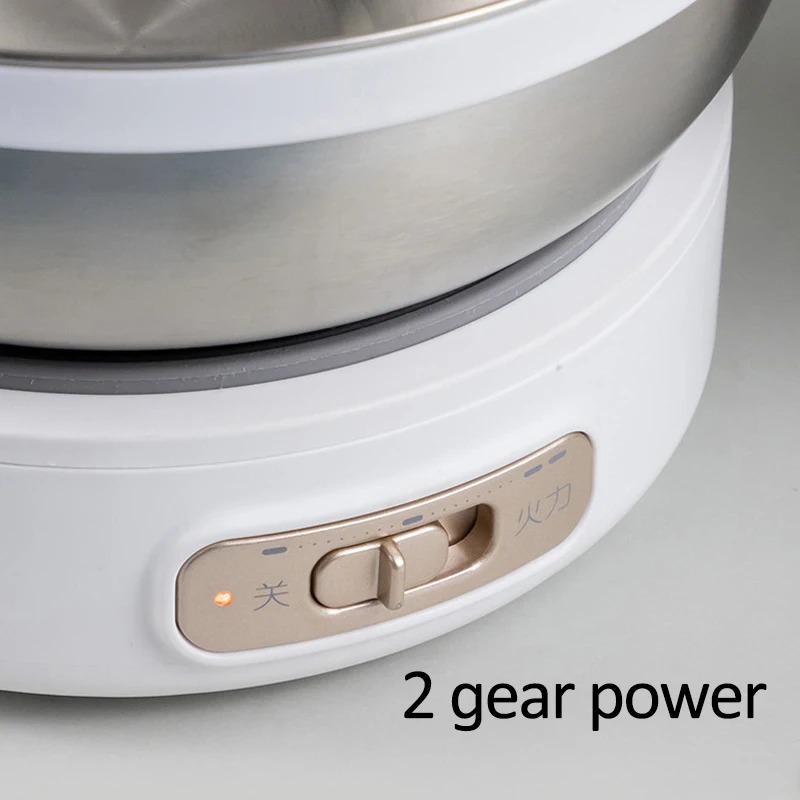 Электрический складной горшок для приготовления пищи горячий портативная