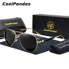 Солнцезащитные очки-авиаторы Coolpanads для мужчин поляризационные солнцезащитные очки для вождения рыбалки очки унисекс классический дизайн UV400 Мужские солнцезащитные очки