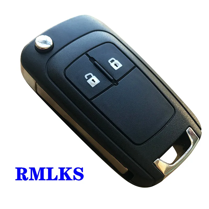 Откидной складной чехол для дистанционного ключа подходит Chevrolet Cruze без Fob Uncut HU100