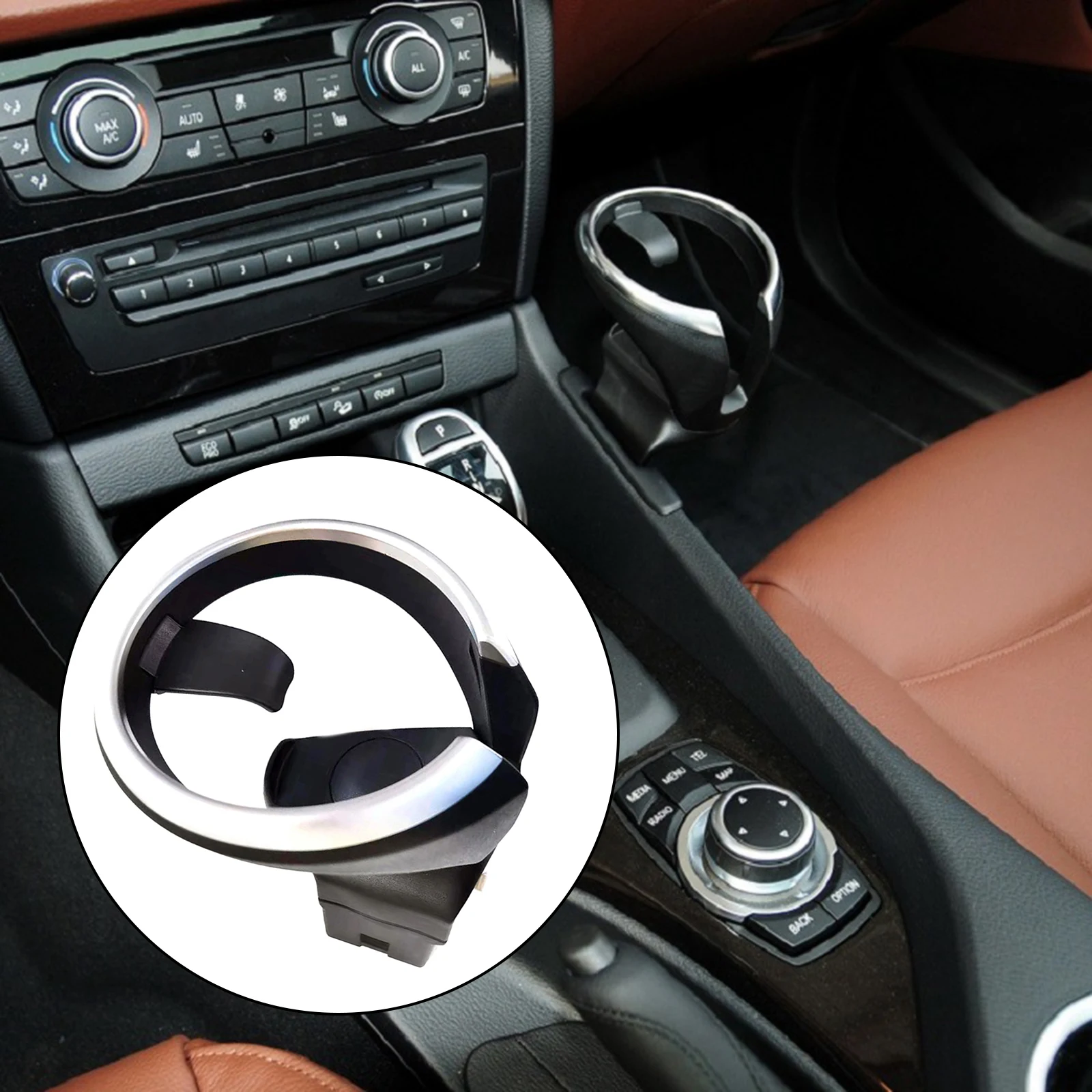 Автомобильный держатель для стакана BMW 135i 128i X1 E82 E88 E81 E87 2008 2013 подставка на заднее