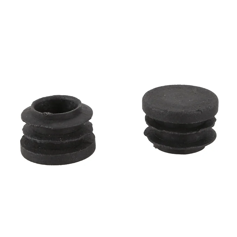 Round Table Chair Leg Tube Pipe Insert End Cap 19mm Dia 30pcs Black Promotion | Мебель