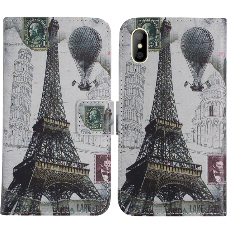 TienJueShi модный красивый защитный кожаный чехол-книжка для телефона Ulefone T3 Pro