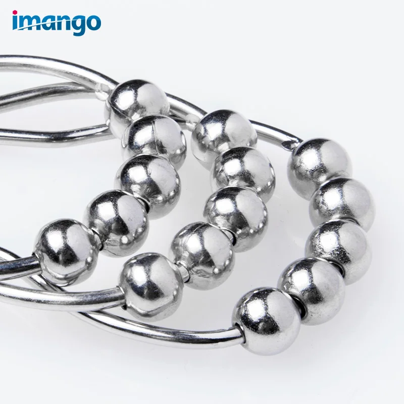 Металлические занавески для ванной комнаты душа крючок аксессуары занавеска