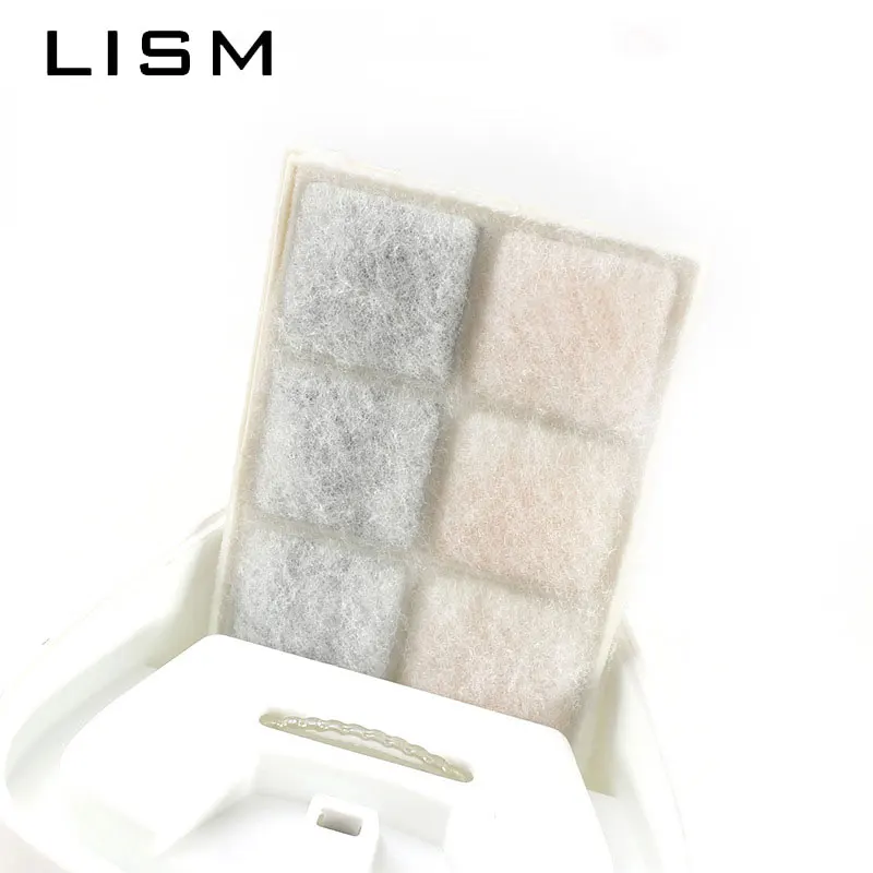 4pcs filters 1.5L большой емкости Электрический автоматический кошачий фонтан диспенсер поилка миска для кошек собак устройство для питья товары для домашних животных - Цвет: 4pcs filters