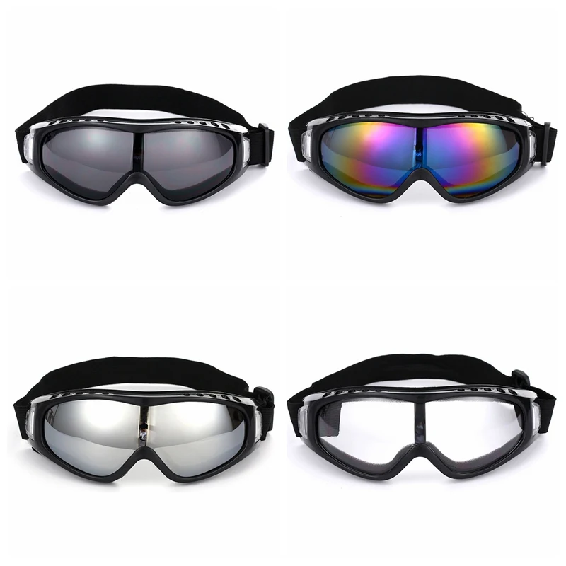 

Motorcycle Sports Ski Goggles Eyewear UV Protective Sunglasses Riding Running Snowboard Anti-Glare Glasses