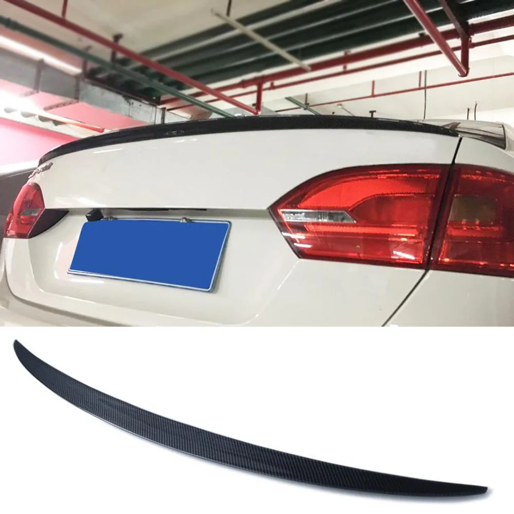 Спойлер для заднего багажника из углеродного волокна Volkswagen VW Jetta Sedan 4 Door GLI TDI SEL SE