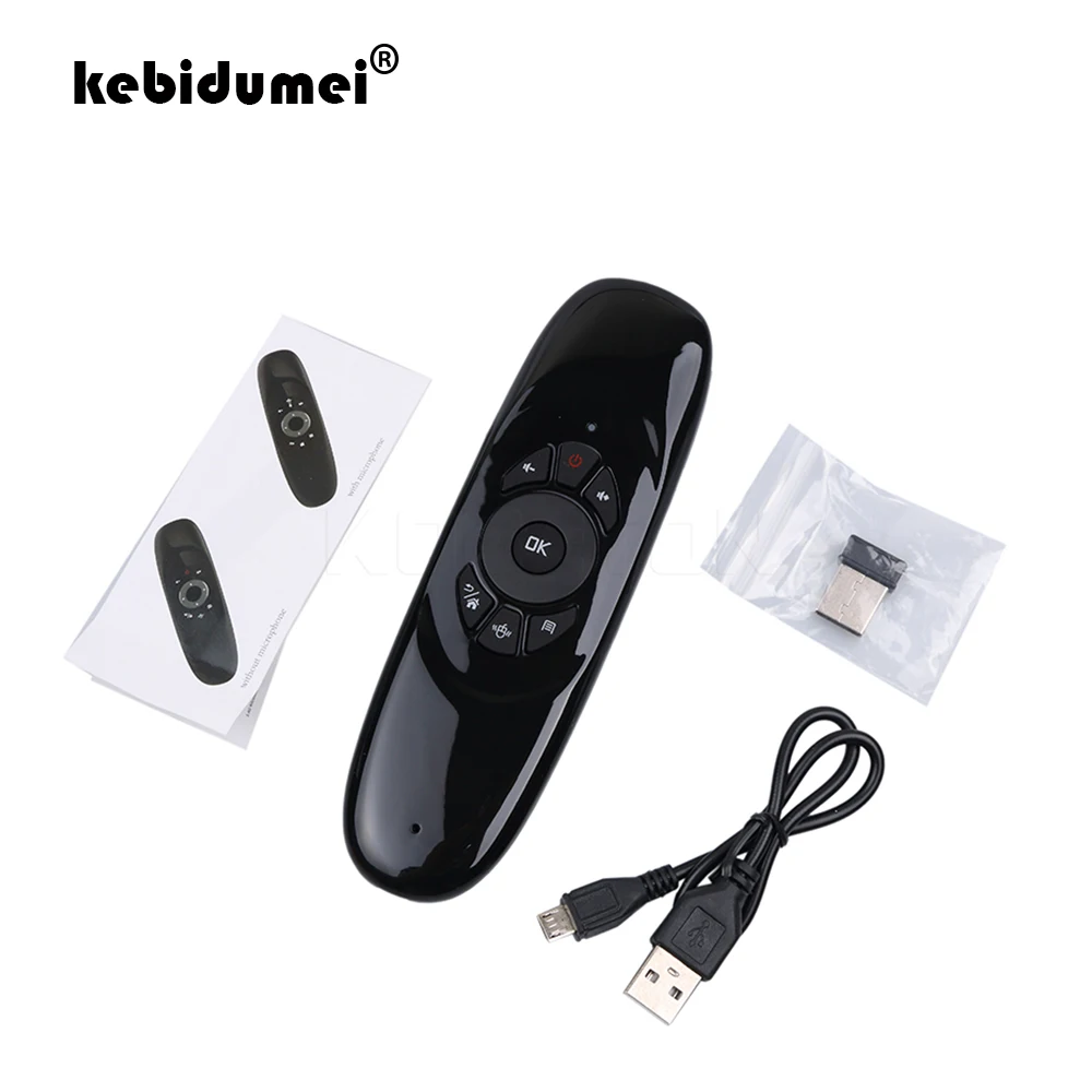 Беспроводная игровая клавиатура kebidumei Air Mouse C120 для пульта дистанционного