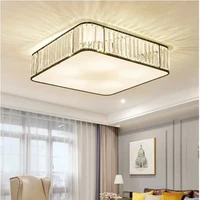 classic square crystal led chandelier is used for ceiling lamp led chandelier in living room and dining room