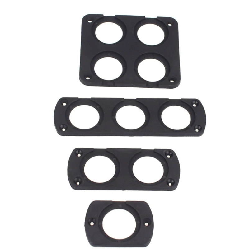 

D7WD автомобильное зарядное устройство USB панель Быстрая зарядка розетка мощность выходной вольтметр 1/2/3/4 отверстие