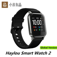 youpin haylou smart watch 2 1 4in ture color full touch screen heart rate monitor 12 sport mode ip68 smartwatch for men women