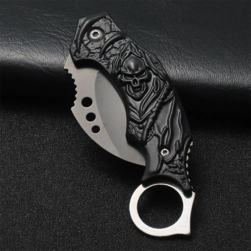 Складной нож для кемпинга на открытом воздухе портативные боевые ручные