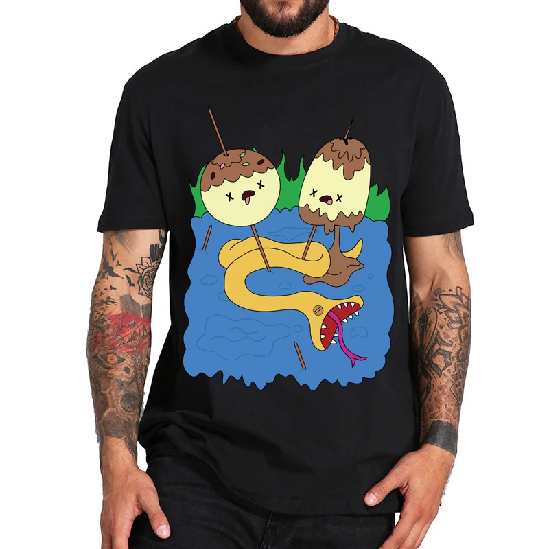 Adventure Time Tshirt Mens Fashion Short Sleeve T-Shirt Gift for Men