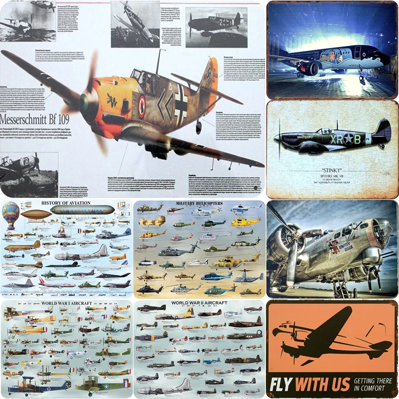 Stinky Spitfire Ml Vb винтажные металлические знаки жестяная пластина знак украшение стены для кафе бар магазин и ресторан 8x12 дюймов