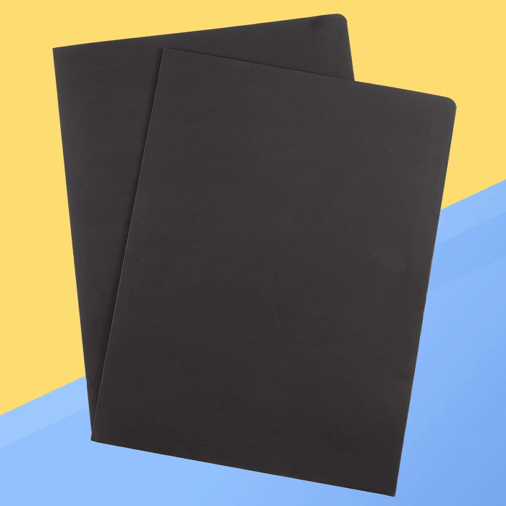 

12Pcs A4 2Pockets Kraft Paper File Folder Brown Holder Document Folder Office Project File Presentation Folder (Red)