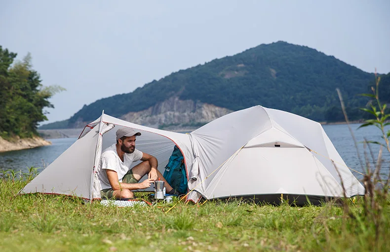 Палатка Naturehike Mongar 2 двухслойная на человек водонепроницаемая Ультралегкая