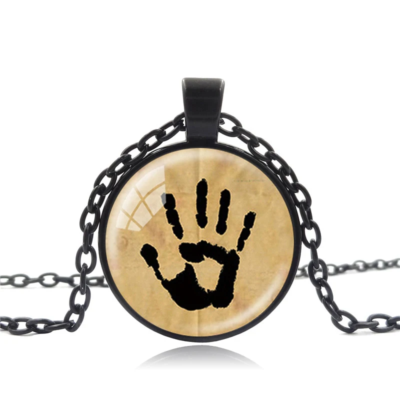 Винтажные Ювелирные изделия ручной работы кулон в виде таинственной ноты