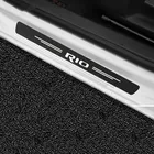 4 шт., наклейки из углеродного волокна для Kia Rio 3 4 2 K2 K3 K4 K5 K7 K6 GT, аксессуары 2021 2020 2019 2018 2017 2014