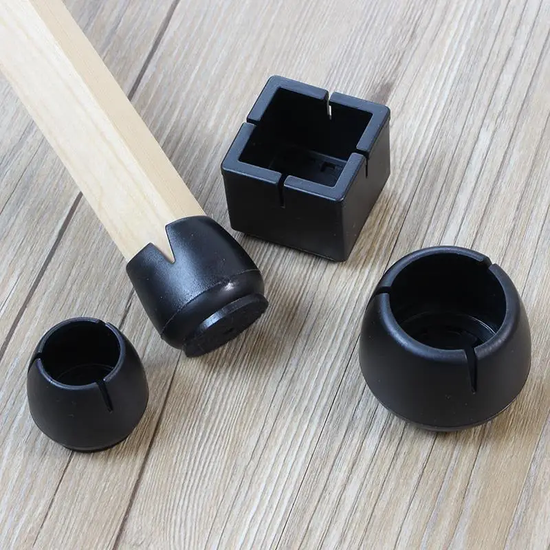 

16pcs Chair Leg Caps Silicone Cover Feet Protector Table Pads Bottom Feet Protector Foot Leg Chair Protectors
