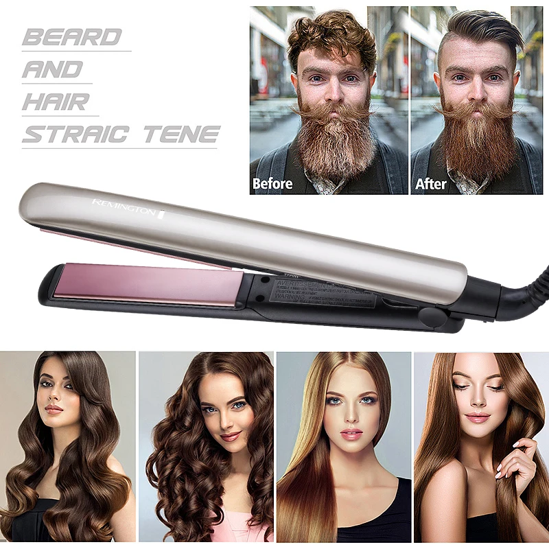 

Hair Flat Iron Keratin Hair Straightener Ceramic Professional Straightening iron Curler Fast Heat Styling Tool
