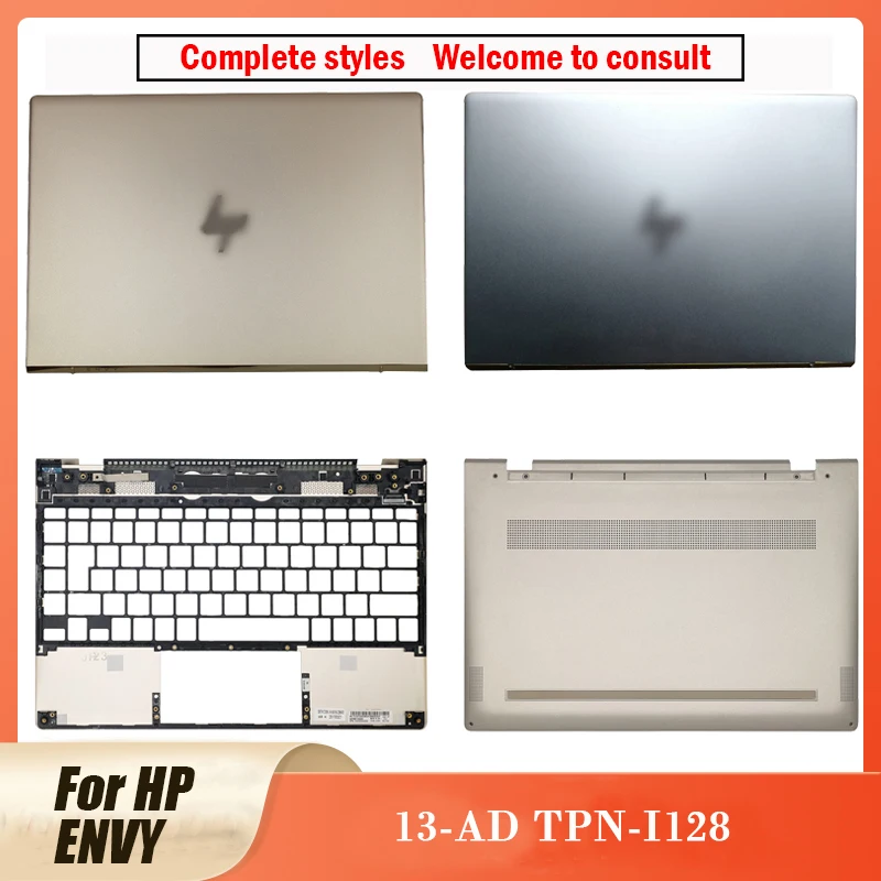 

New For HP ENVY 13-AD TPN-I128 Laptop LCD Back Cover/Front Bezel/Palmrest/Bottom Case 928448-001 928443-001 928447-001 Silver