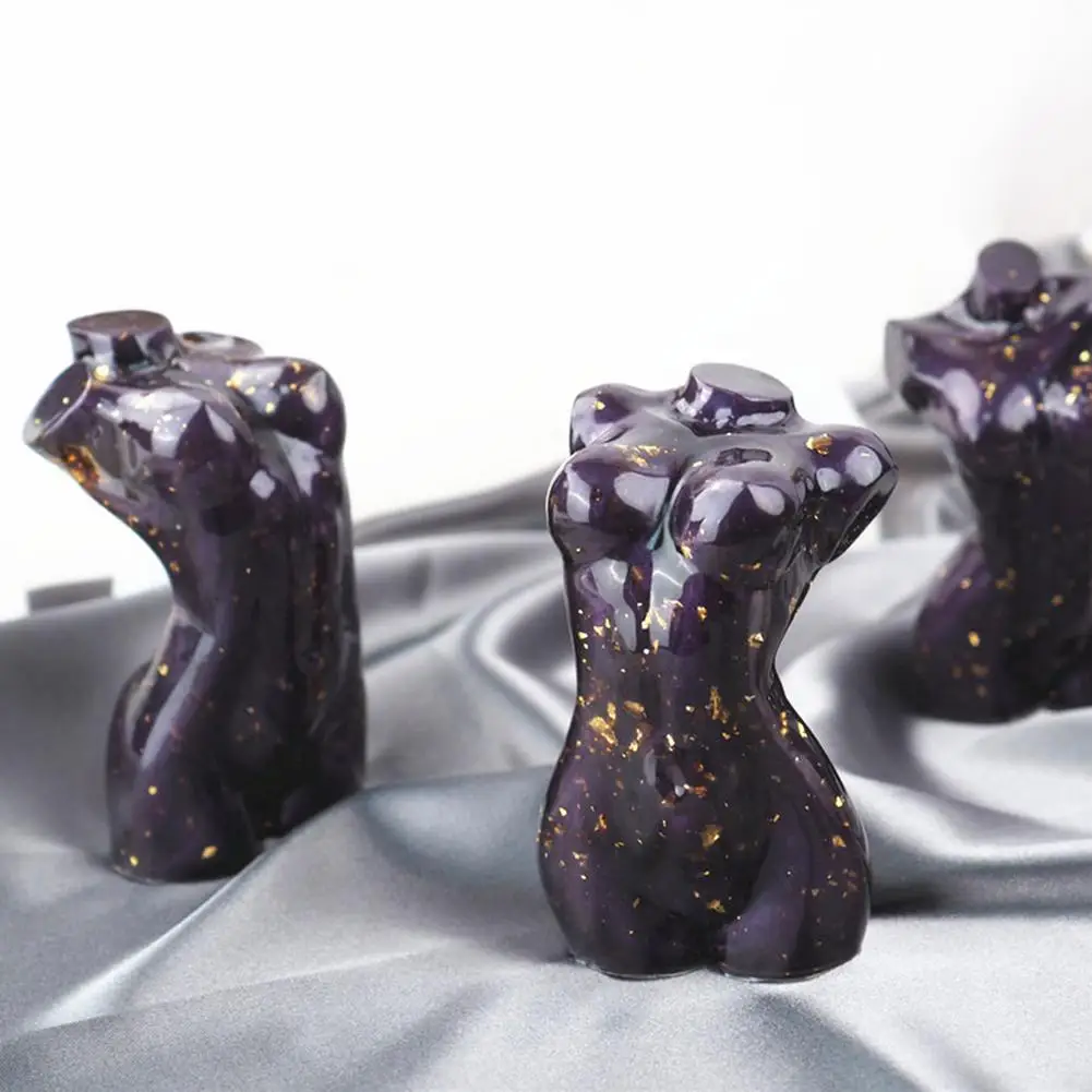 Силиконовая форма 3D для сексуальной женщины тела обнаженной глина шоколадный