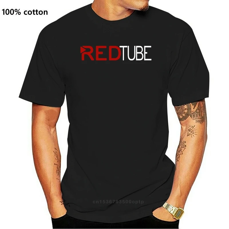 2019 Повседневная модная мужская футболка с логотипом RedTube хлопковые мужские топы