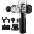 Массажный пистолет Phoenix A2 для расслабления мышц и глубоких тканей, массажер для динамической терапии, вибратор для формирования и облегчения боли в спине и ногах