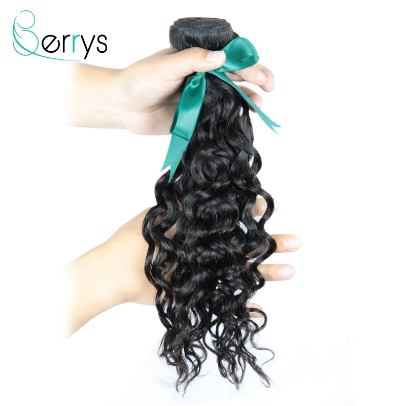 Перуанские волнистые пучки Berryshair 1/3/4 шт. 100 г 100% человеческие волосы для