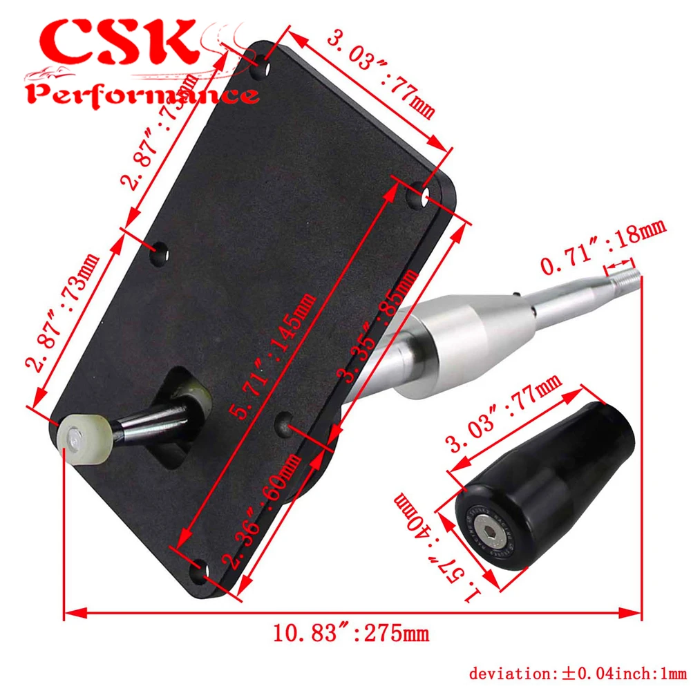 Короткий рычаг переключения скоростей + ручка передач подходит для Nissan S13 S14 SR20 240sx