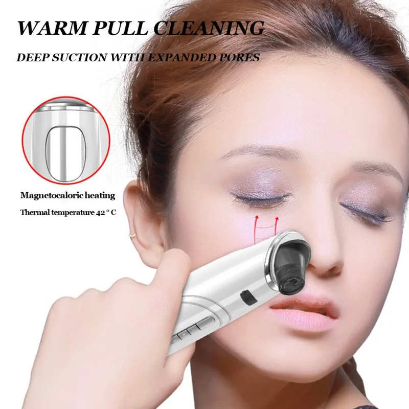 

Small Bubble Suction Blackhead Device Hot Compress To Blackhead Device Artifact Removal Blackhead Beauty Tool Device A8