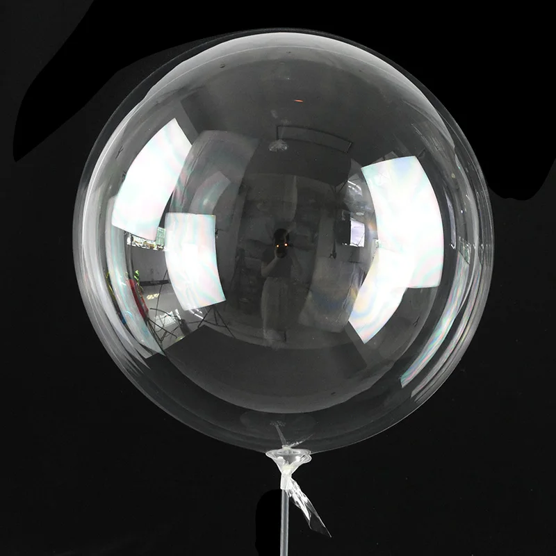 

5Pcs 18/20/24/36inch Transparent Bobo Bubble Balloon Wedding Birthday Christmas Party Baby Shower Decoration Helium Balloons