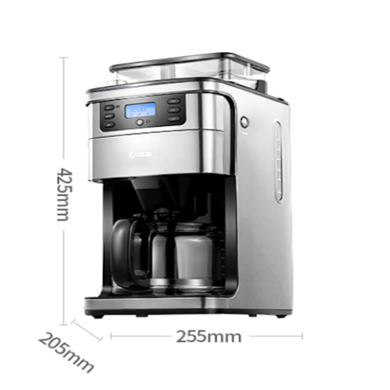 

Coffee machine small automatic American coffee machine grinding machine