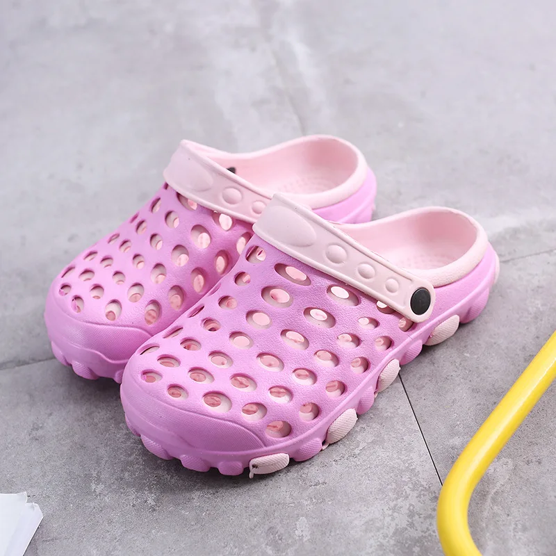 Женские босоножки Летние женские Туфли без задника и сабо на низком каблуке