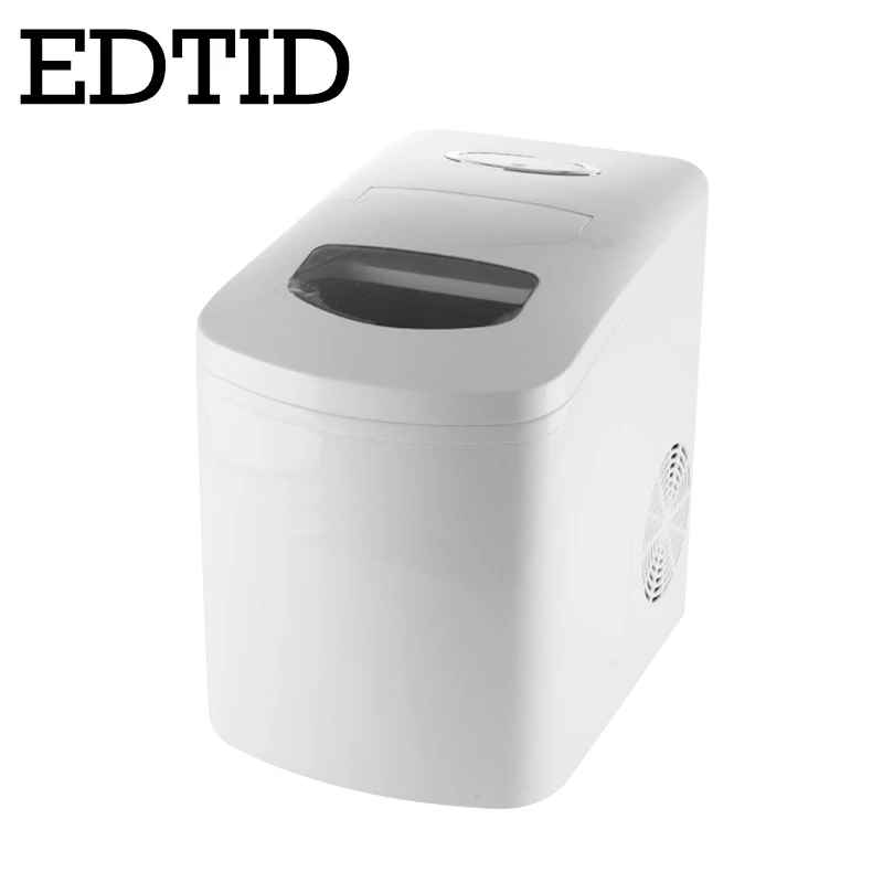 EDTID мини автоматическая электрическая льдогенератор круглый блок льда машина