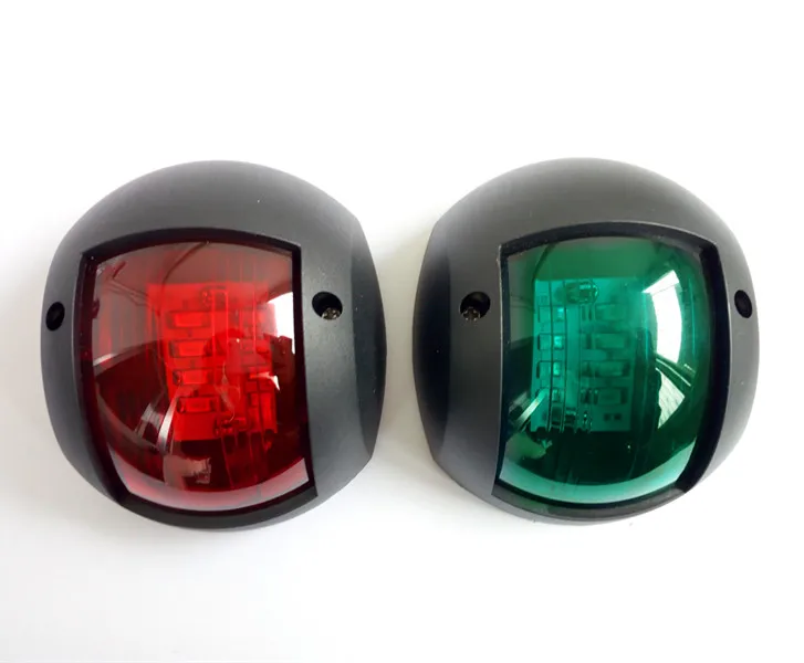 

Marine Boat LED Navigation Light Red And Green Singnal Light 12V 24VOne Pair